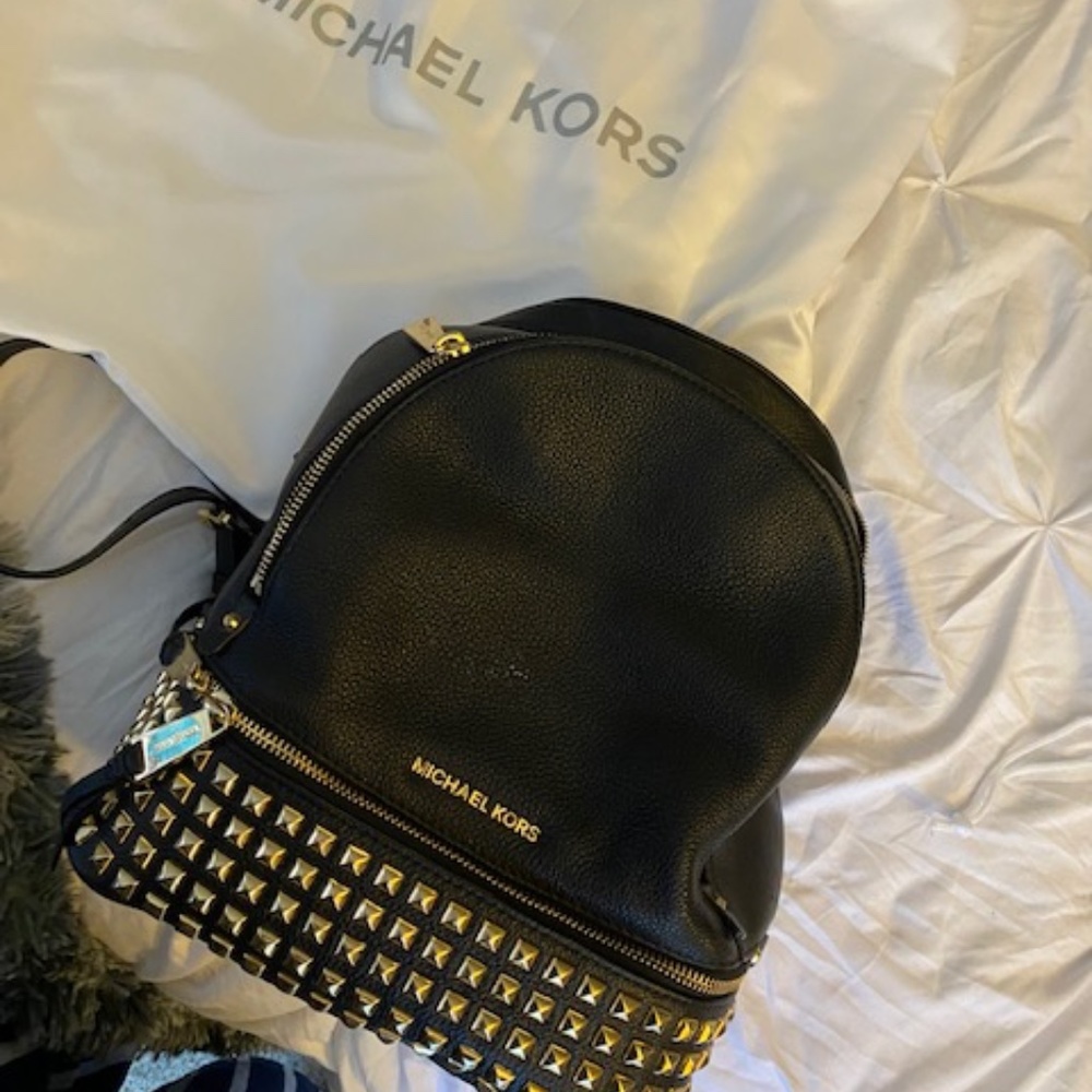 Michael Kors studded backpack
